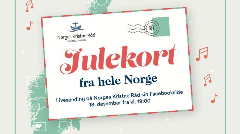 Julekort fra hele Norge