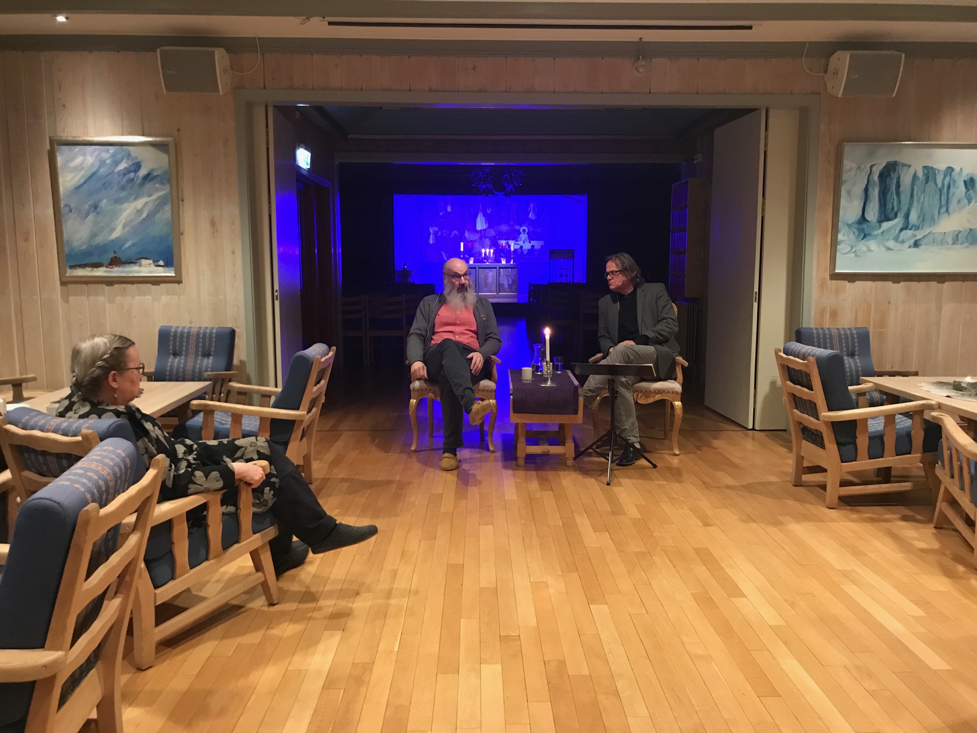 "TettPå" klimaforsker og internasjonal direktør i Norsk Polarinstitutt Kim Holmén. Foto: Jovna Z. Dunfjell