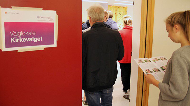 Kirkevalget i Tønsberg - resultater