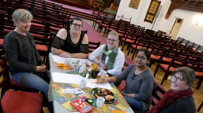 Språkkafé i Lademoen kirke