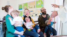 Det var fullt sist gang Lademoen kirke arrangerte Drop in-dåp i mai. Nå gjentas suksessen. Foto: Lena Knutli