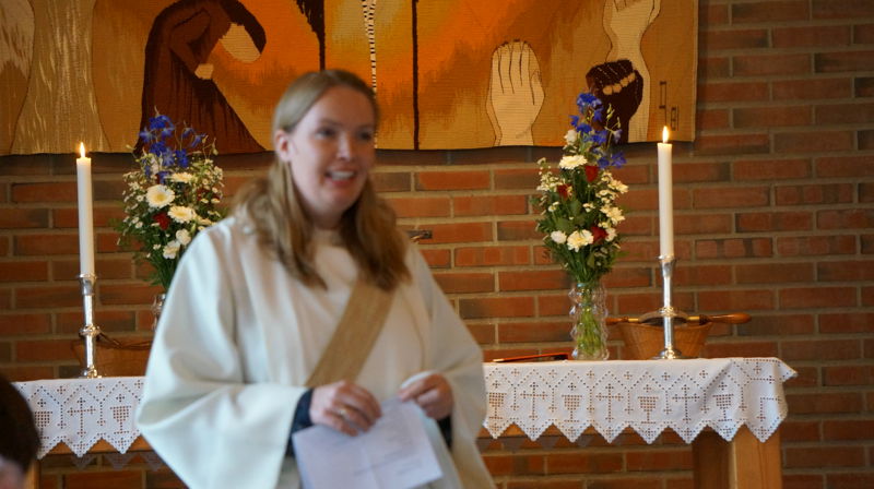 Konfirmasjonstid i Berg kirke