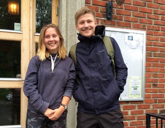 Emma Lykke Gaustad og Kristian Abrahamsen er reiseklare