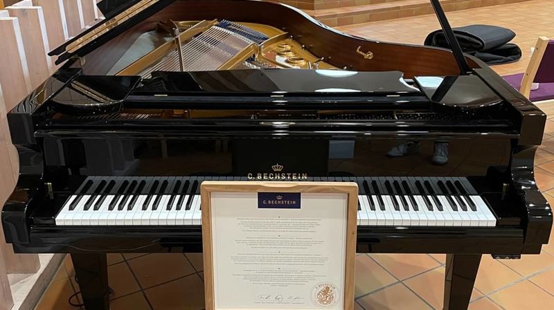Innvielseskonsert Bechstein B212 concert-flygel med tre av Norges fremste musikere; jazzpianist Espen Berg, pianist Håvard Gimse og cellist Øyvind Gimse!