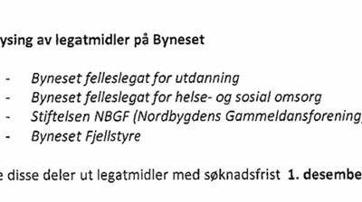 Legat på Byneset