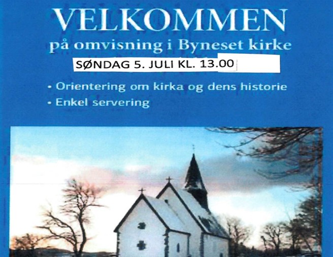 Omvisning Byneset kirke