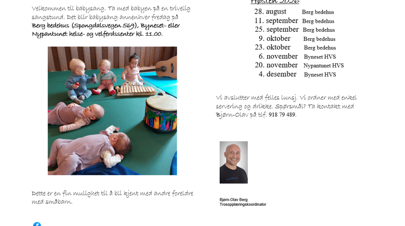 Babysang 2026