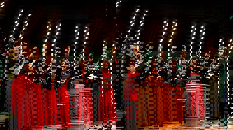 Et av landets fremste kor kommer til Ilen kirke i kveld, tirsdag 12. desember kl 19. Foto: Foppe Schut