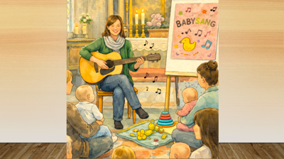 Babysang i Kolstad kirke