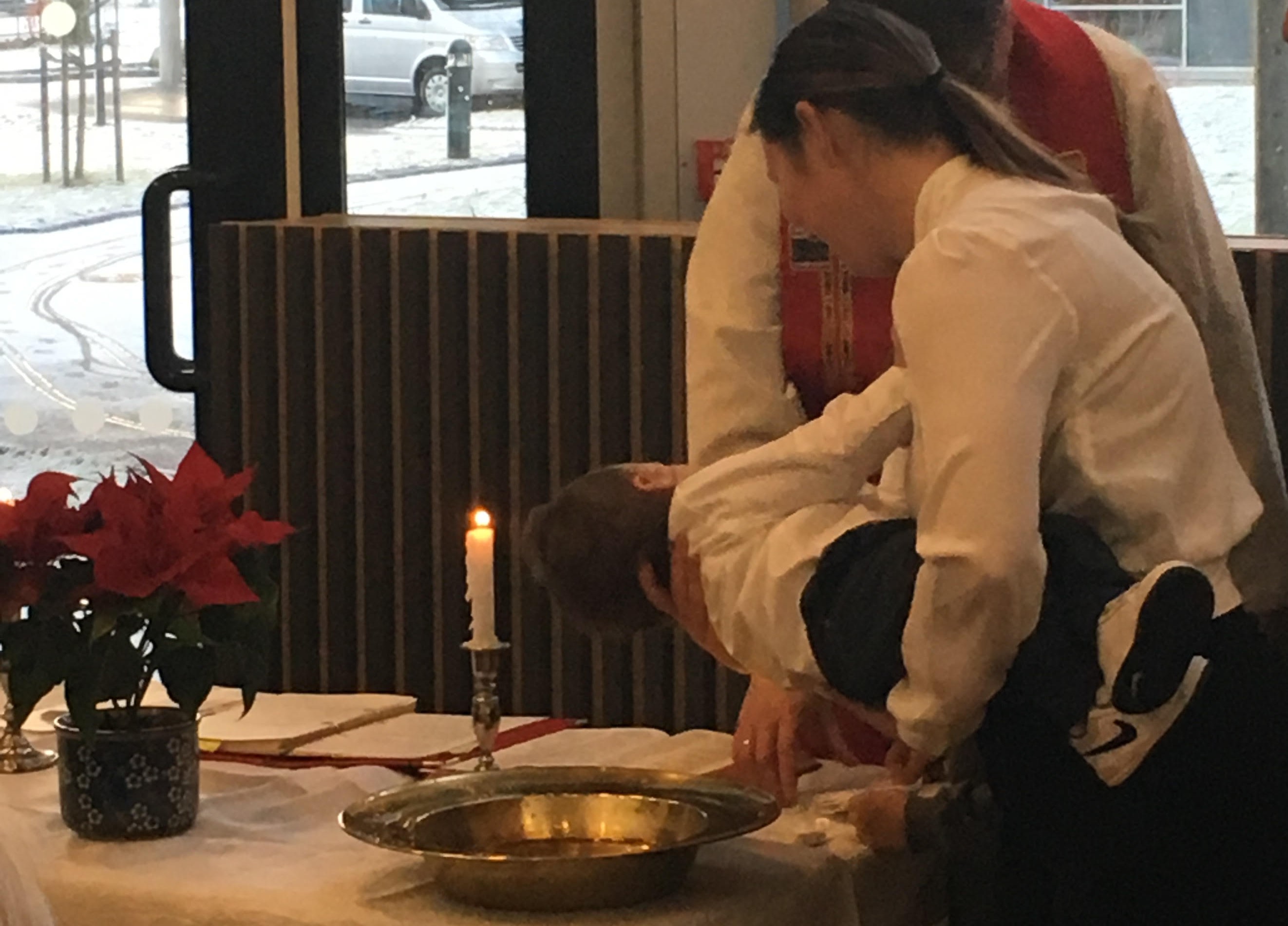 Barnedåp på Ladesletta HVS