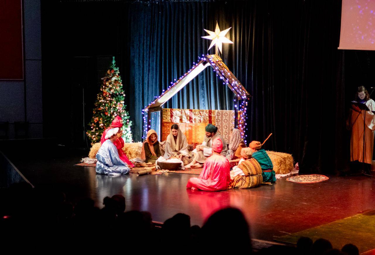 Juylespillet i Antalya. Bildet har vi fått fra den evangeliske kirke i Antalya.