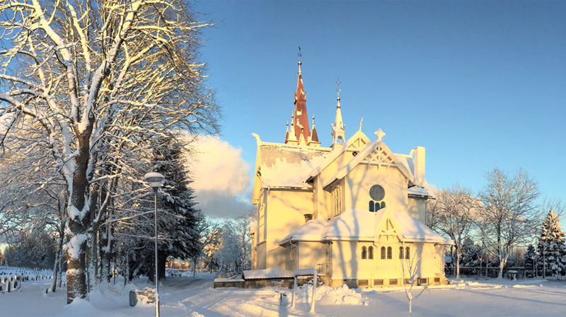 Strinda kirke. (Foto Trond Roland)