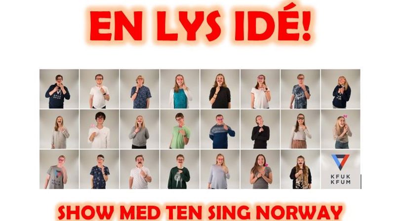 TenSing Norway kommer til Byåsen kirke med show - torsdag 3. november kl. 19