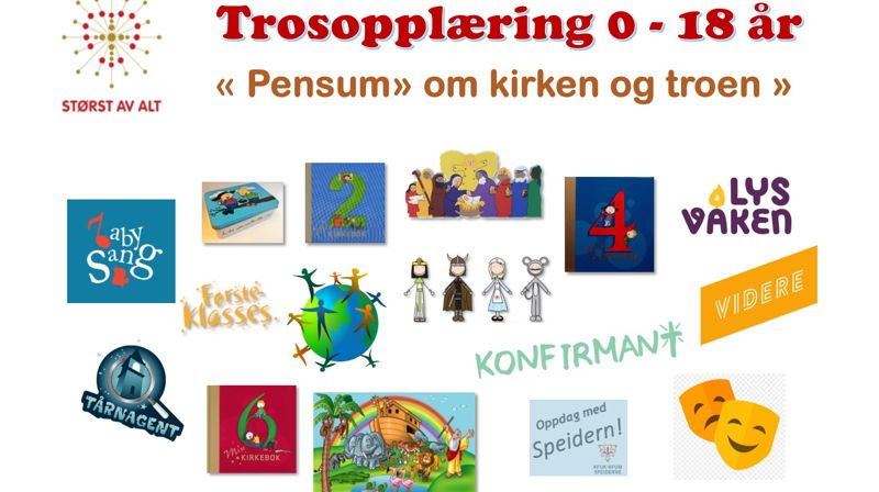 Oversikt Trosopplæringa Strinda