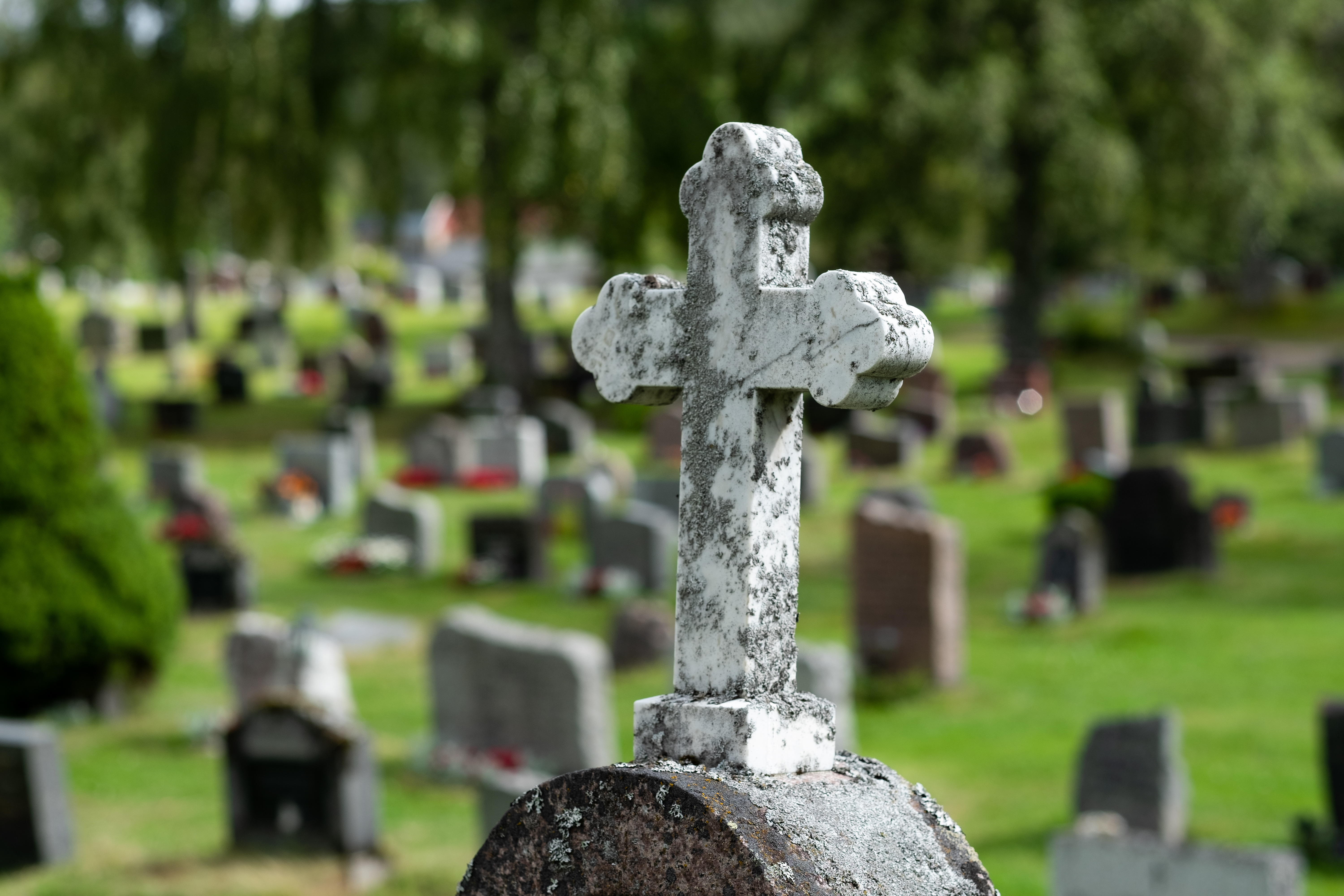 Gravplassen er et stad å minnes de man savner. Foto: Anders Nyhuus/Dnk Trysil.