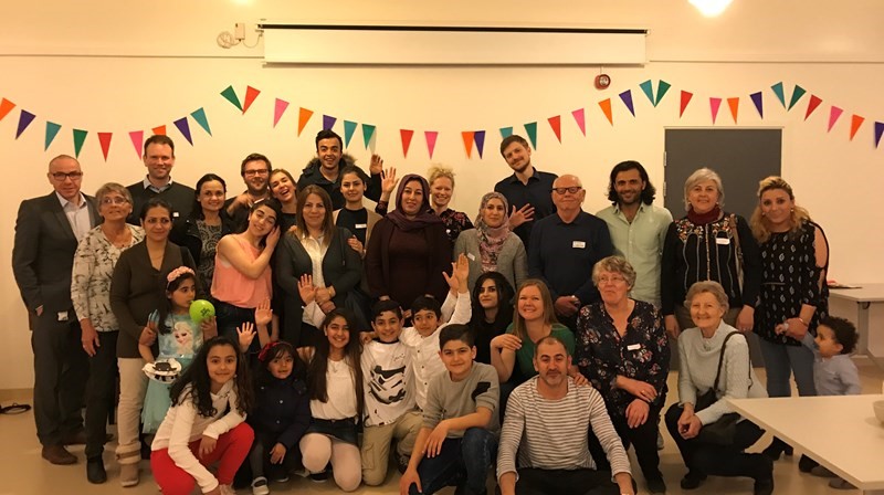 Bilde fra innflytterfesten i 2018