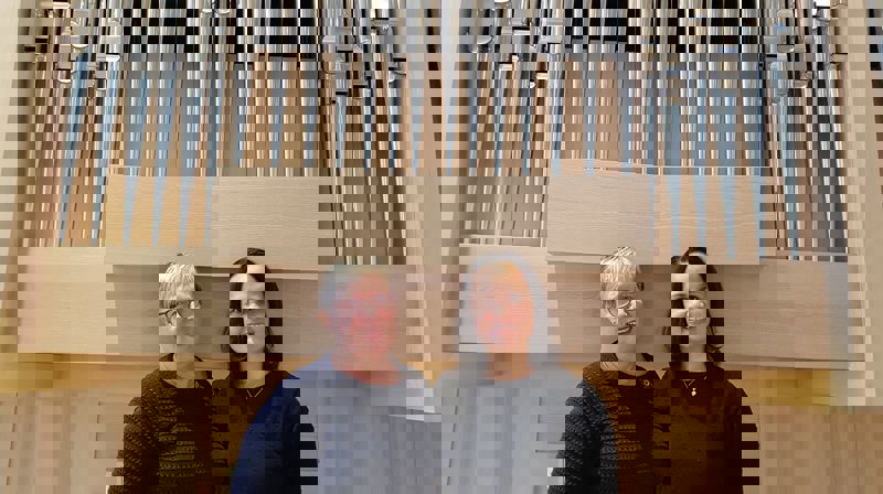 Jorunn Aasen Devold og Margaux Claire Lamont