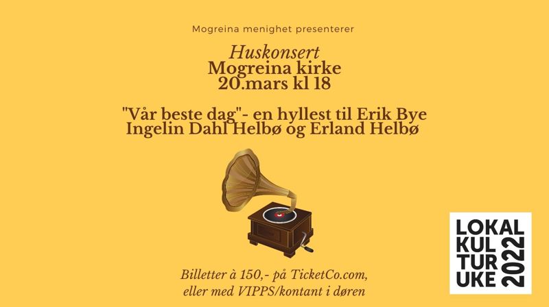 Huskonsert i Mogreina kirke