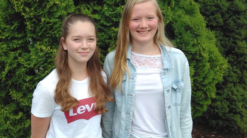 Celine Hansen og Tonje Venås Jahren