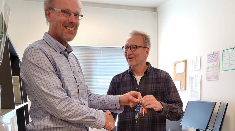 Ny kirkeverge i Ullensaker - Ole Inge Bekkelund tar over stafettpinnen