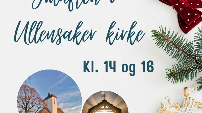 Julaften i Ullensaker kirke