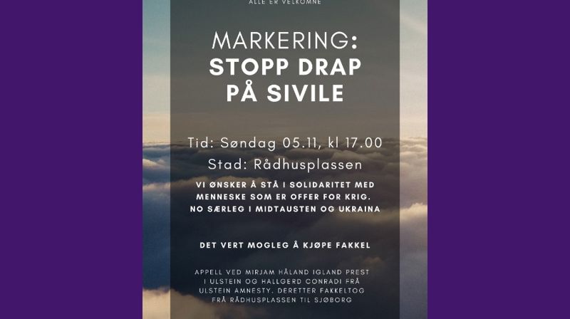 Markering og fakkeltog