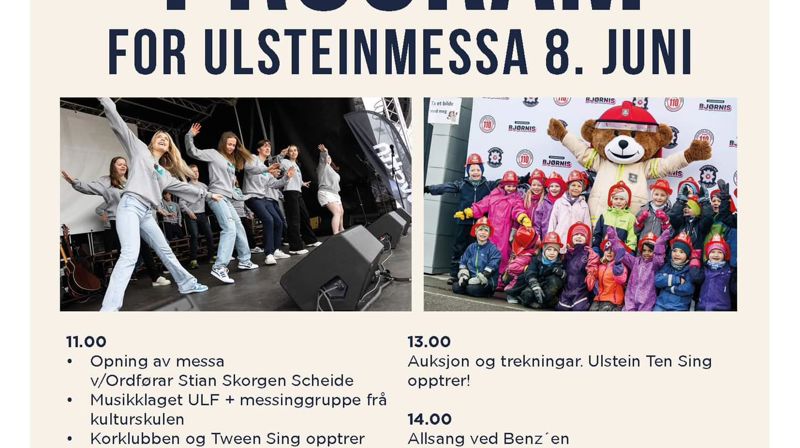 Velkomen til Ulsteinmessa