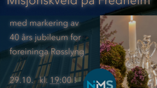 plakat temakveld jubileum 40 år foreining Røsslyng.