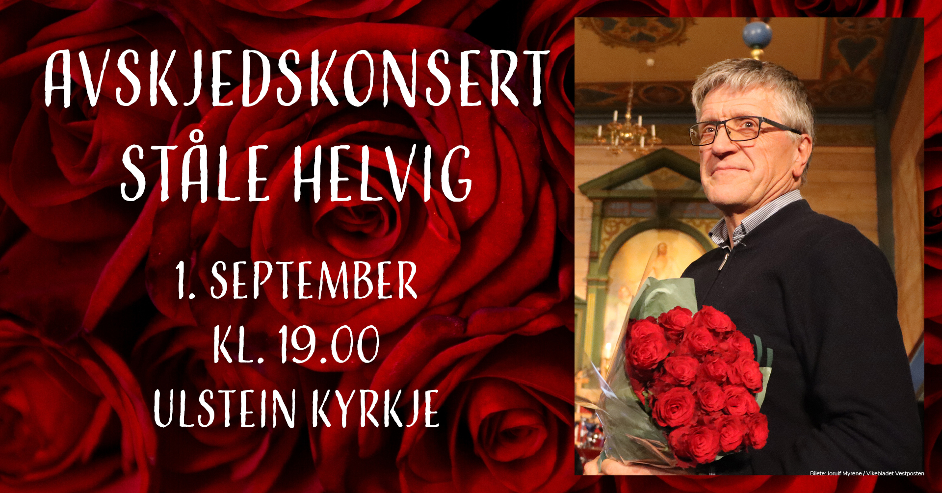 Avskjedskonsert Ståle Helvig