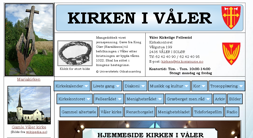 Historisk hjemmeside