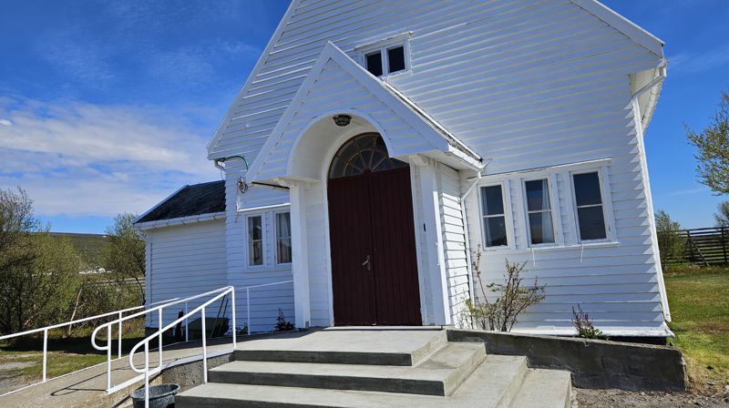 Ny kirketrapp - Vestre Jakobselv kirke