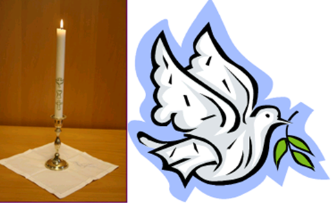 Dåpsklut og dåpslys og dåpsdue