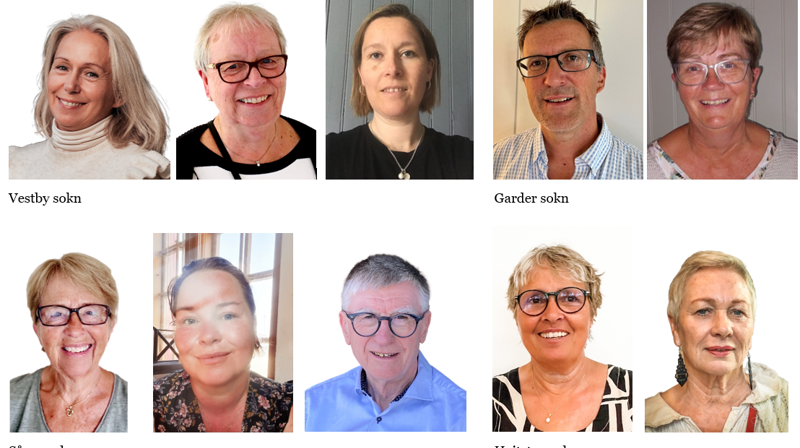 Disse utgjør det nye menighetsrådet i Vestby