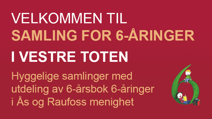 Samlinger med utdeling av 6-årsbok