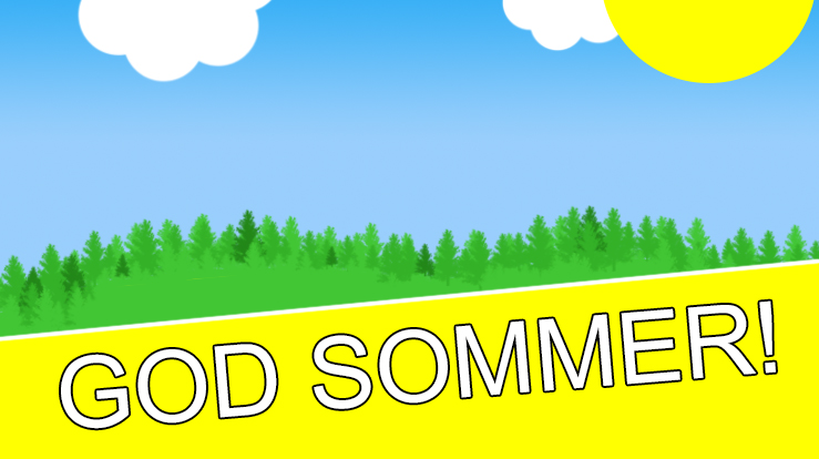 Åpningstider i sommer