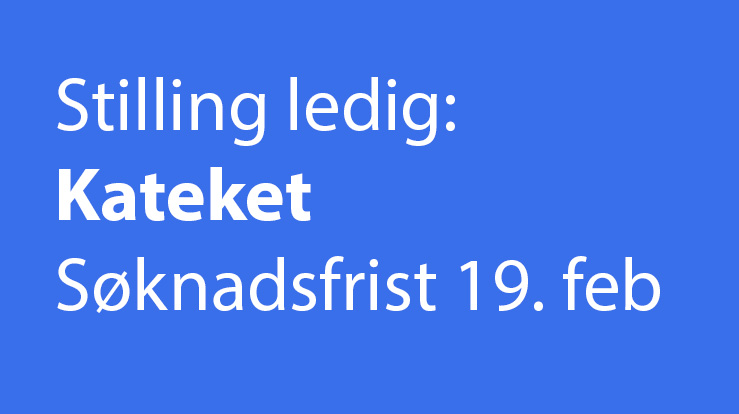 Ledig stilling som kateket i Vestre Toten