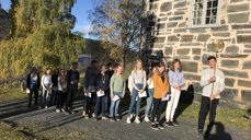 Konfirmantene i 2021 klar for presentasjonsmesse!