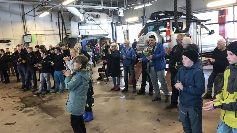 Opninga av mekkeklubben!