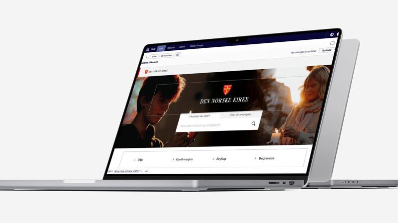 Informasjon til redaktører om oppgradering av kirken.no