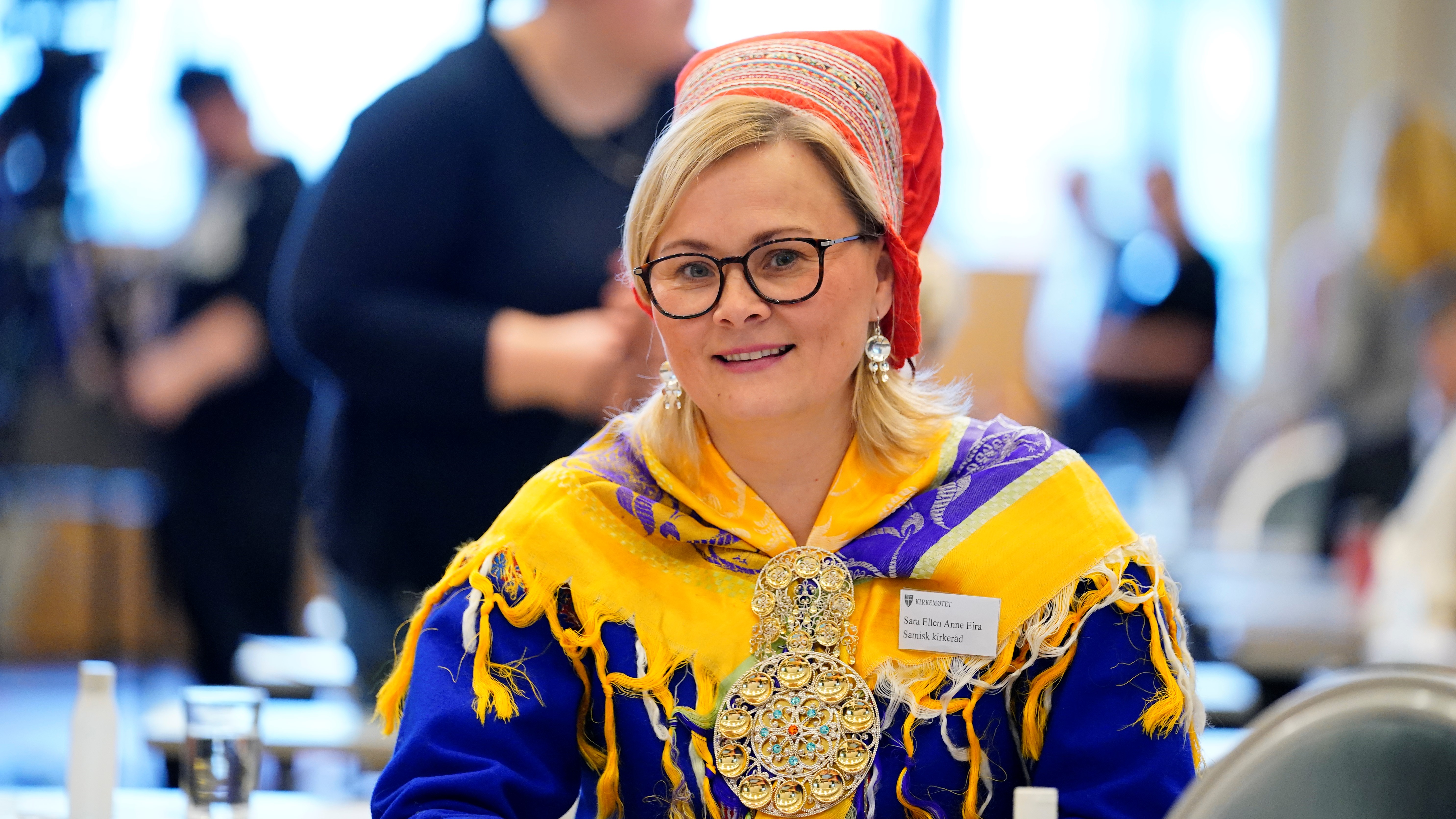 – Den samiske språkuken er god anledning til å løfte fram samisk språk og kultur i kirken, sier leder i Samisk kirkeråd Sara Ellen Anne Eira. (Foto: Ole Martin Wold/Den norske kirke)