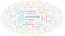 Gjennom ti innspillsmøter ble 2800 deltakere invitert til å lage ordsky med hvilke ord som beskriver Den norske kirkes organisering.