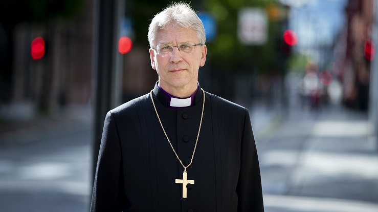 Preses Olav Fykse Tveit mener barna i Moria-leiren lever under kummerlige forhold. Foto: Bo Mathisen