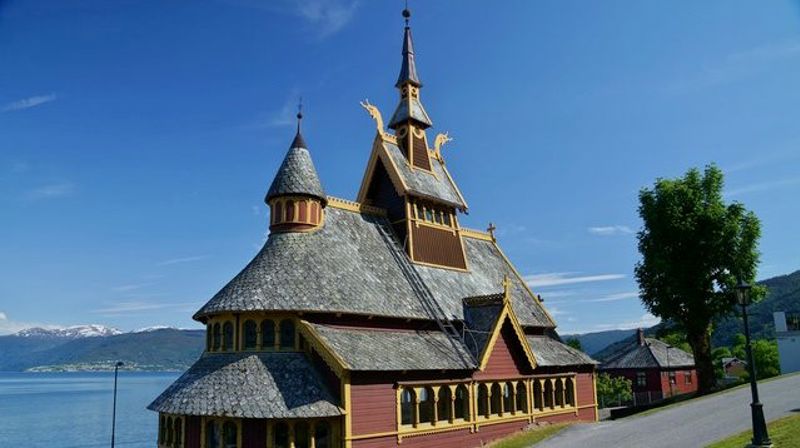 St Olafs kyrkje i Balestrand. Foto: Balestrand sokn