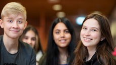 Dagens målgruppe for arbeid blant unge? Eller morgendagens kirkelig ansatte? (Foto: Bo Mathisen)