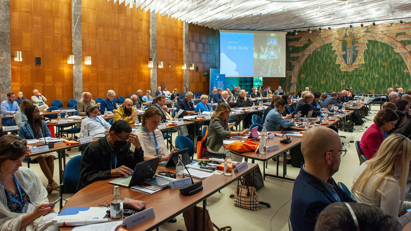 LVFs rådsmøte samlet i Genève. Foto: LWF/S. Gallay