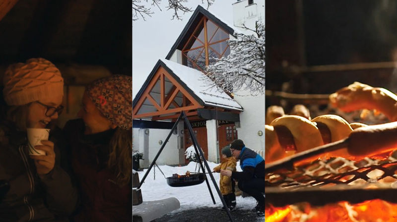 Den mørkeste og kaldeste vinteren blir brått lytsere rundt en bålpanne.