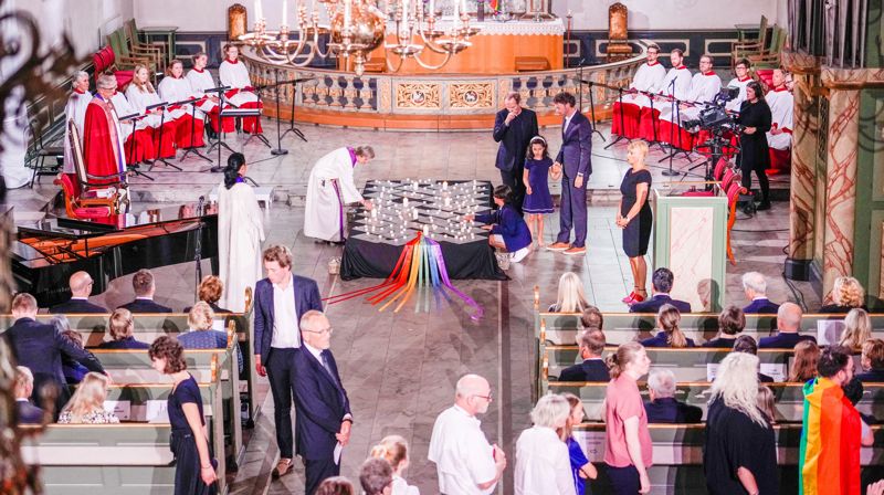 Sørgegudstjeneste i Oslo domkirke 26.06.22. Foto Javad Parsa/NTB Bilder.