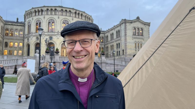 Olav Øygard er biskop i Nord-Hålogaland. Tirsdag lyttet han til Stortingets behandling av rapporten fra Sannhet- og forsoningskommisjonen.