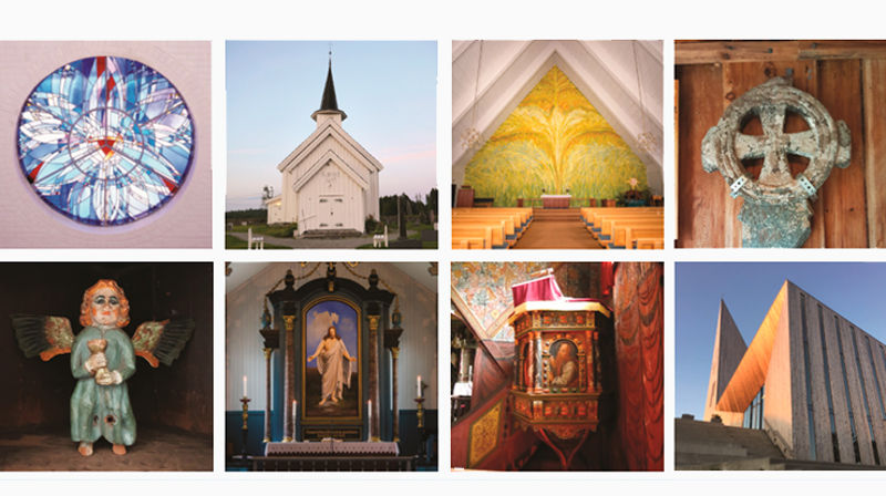 Kirkebygningene har mye å by på for veifarende. Sjekk ut www.kirkesok.no