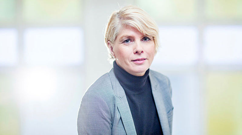 Leder i Kirkerådet, Kristin Gunleiksrud Raaum. Foto: Bo Mathisen.